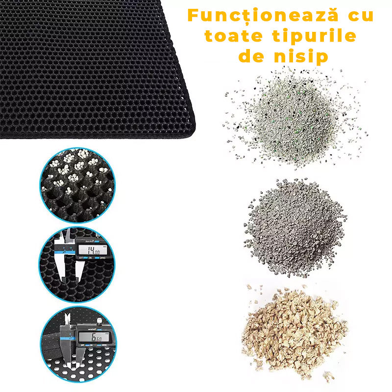 CatMat Pro - Covoras anti-mizerie pentru animale de companie