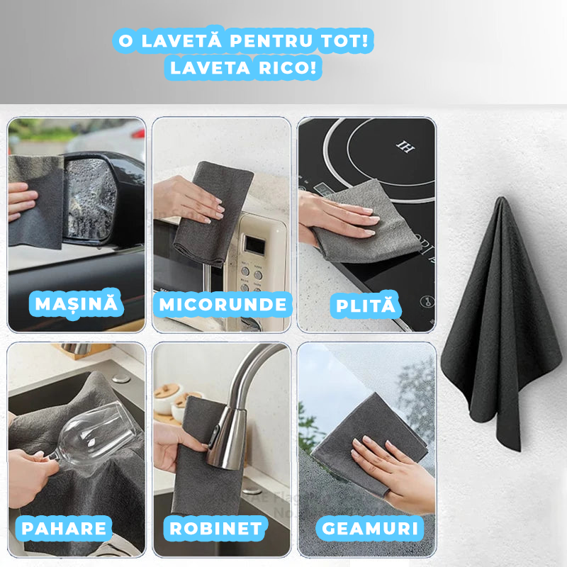 Laveta Ultra Absorbantă Rico©️
