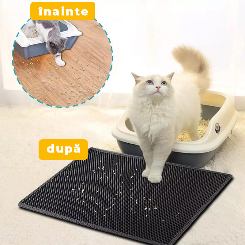 CatMat Pro - Covoras anti-mizerie pentru animale de companie