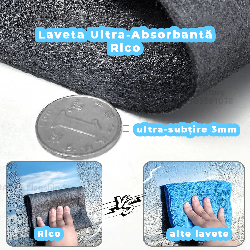 Laveta Ultra Absorbantă Rico©️