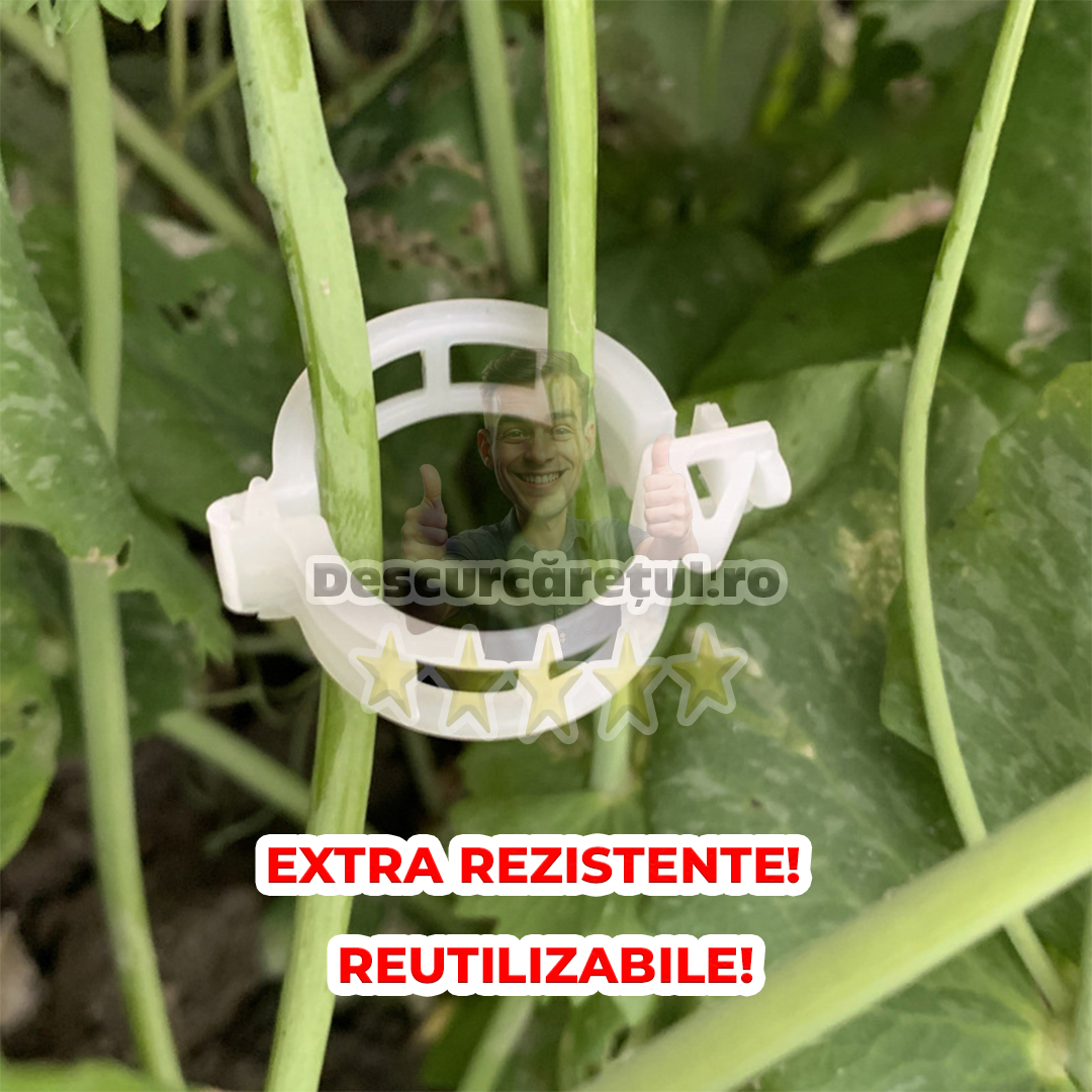 SET 100 Clipsuri pentru plante SMARTCLIP