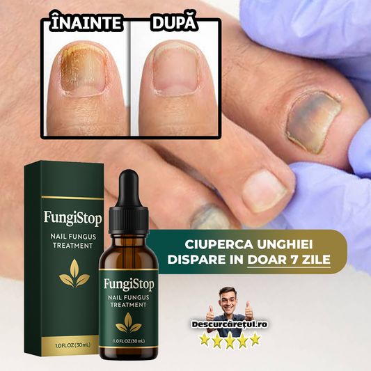 Fungistop 2025 - ulei superconcentrat anti ciuperca unghiei