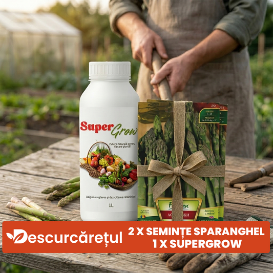 Oferta sparanghel si supergrow