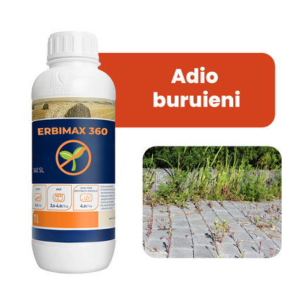 ErbiMax 1 Litru – Erbicid Total Sistemic pentru Buruieni descurcaretul