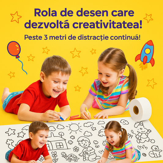 Rolă de desen 3 metri