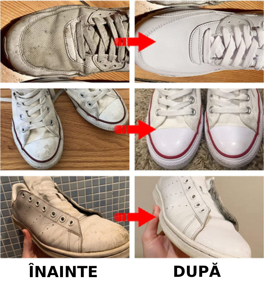 Cremă de curățat încălțăminte ShoeClean *burete cadou*