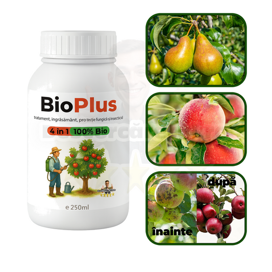 BioPlus 250 ml – biotratament pentru pomi descurcaretul