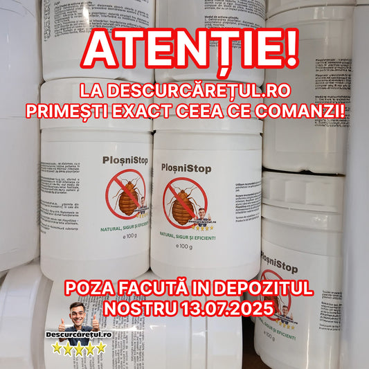 PloșniStop 100g – Scapă repede și natural de ploșnițe